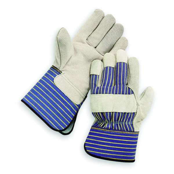 Leather Gloves, Gauntlet Cuff, XL, PR