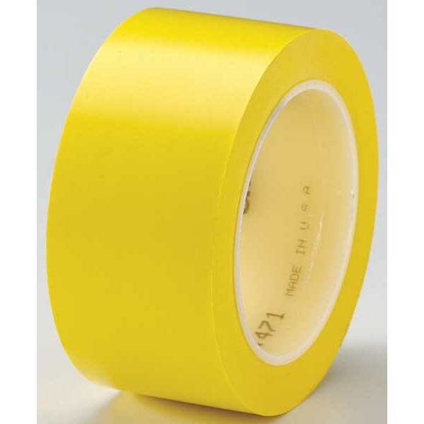 Marking Tape, 2In W, 108 ft. L, Yellow