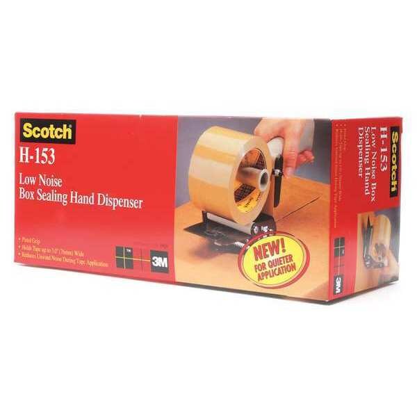 Low Noise Handheld Tape Dispenser, 3 In.