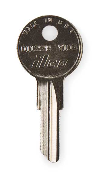 Key Blank, Brass, Yale Lock, PK10