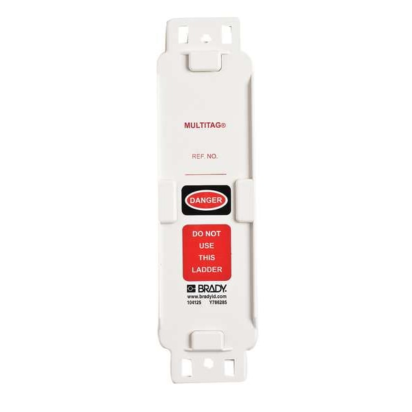 Laddertag(TM) Hldr, 8-1/4 x 2-1/4 In, PK10