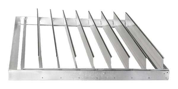 Damper, Horizontal, 56 In Sq