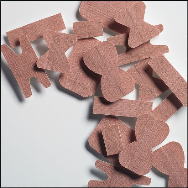 Metal Detectable Knuckle Bandages, PK50