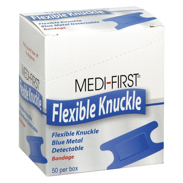 Metal Detectable Knuckle Bandages, PK50