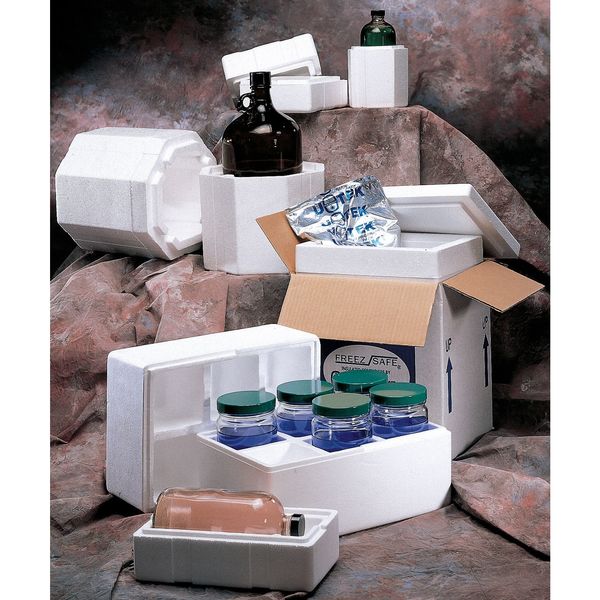 Bottle Shipper, 8 x 6 x 7 In, PK12