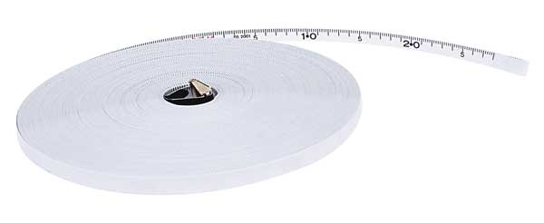 Fiberglass Tape Refill, 50 Ft, 8ths/Engr