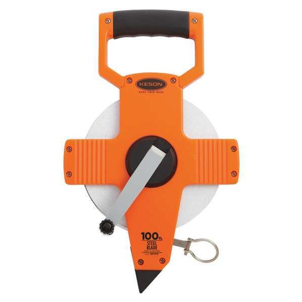 100 ft Tape Measure, 3/8 in Blade