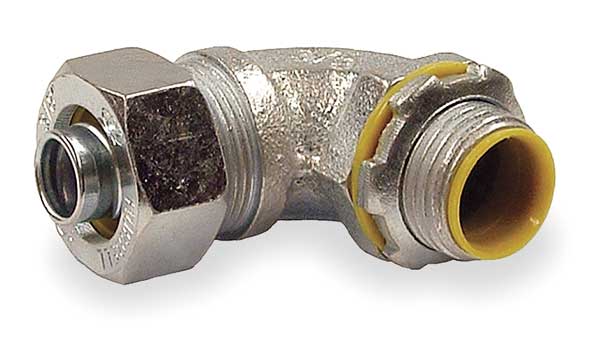 Insulated Connector, 3/8 In., 90 Deg