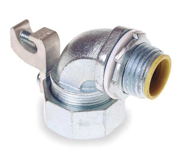 Grounding Connector, 1 In., Malleable Iron