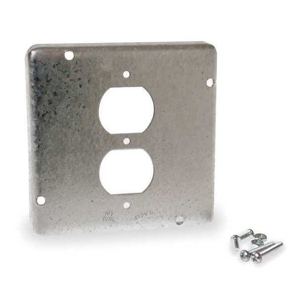 Electrical Box Cover, Duplex Receptacle