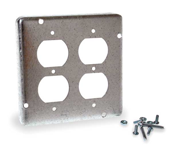 Cover, Square, 2 Duplex