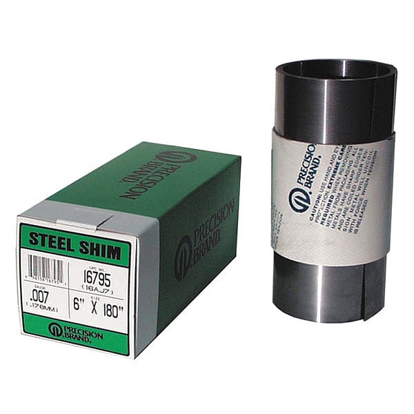 Shim Stock, Roll, Cold Low Stl, 0.0080 In