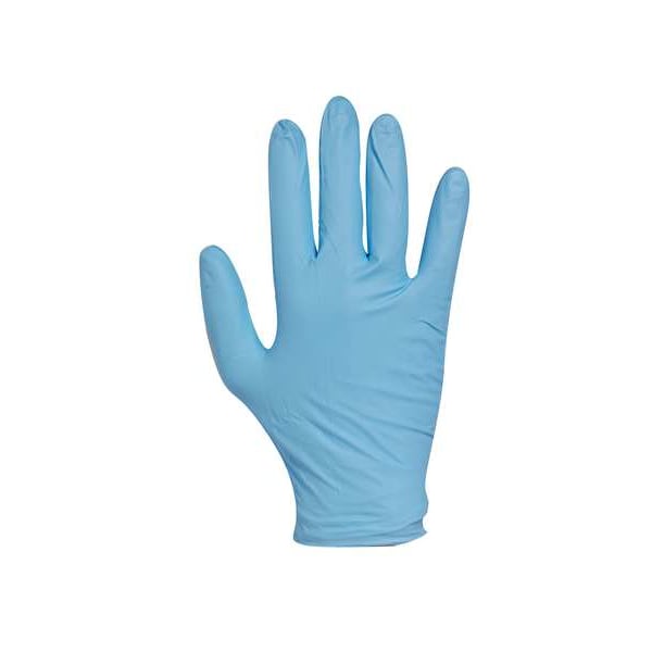 Microflex Exam Gloves, Nitrile, Powder-Free, Medium (Size 8), Blue, 50 Pack