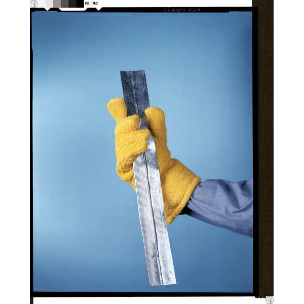 Heat Resist. Gloves, Yellow, Univ., PR