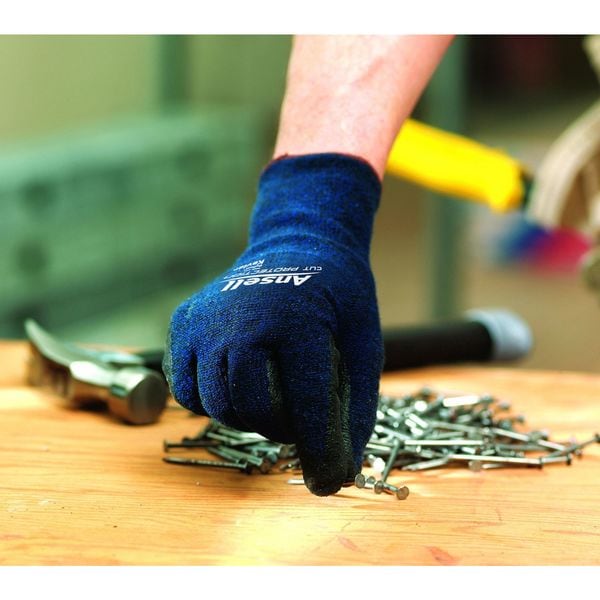 Cut Resistant Coated Gloves, A4 Cut Level, Nitrile, XL, 1 PR