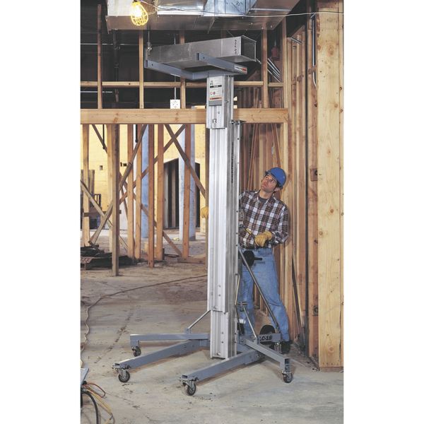 Manual Material Lift, Load Cap. 650 lb.