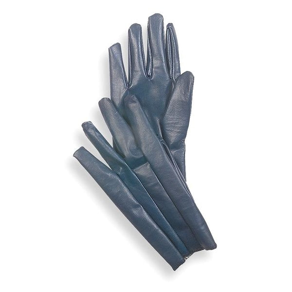 Nitrile Coated Gloves, Full Coverage, Blue, XS, PR