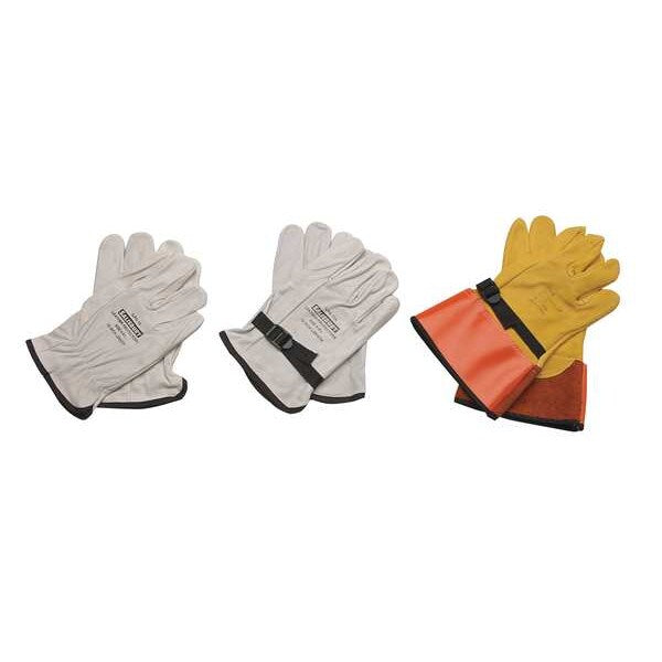 Electrical Glove Protector, 11, White, PR