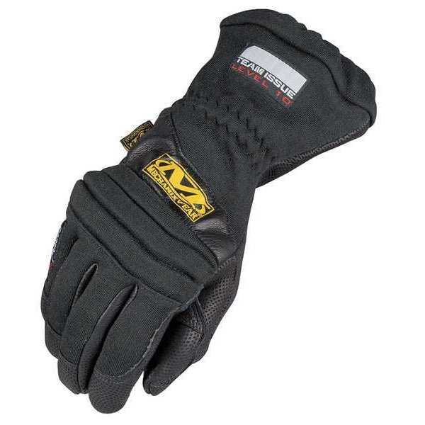 CarbonX Level 10 Fire Retardant Gloves, S, Black, PR