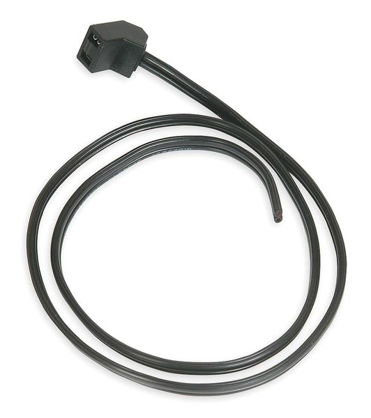 Cord Set With Wire Leads, 115/230V AC, 24 in W.