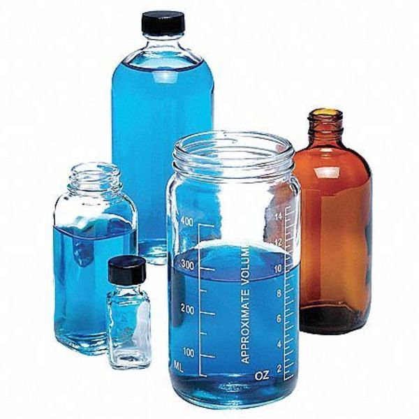 Medium Bottle, 68mm H, Taper-Seal, PK432
