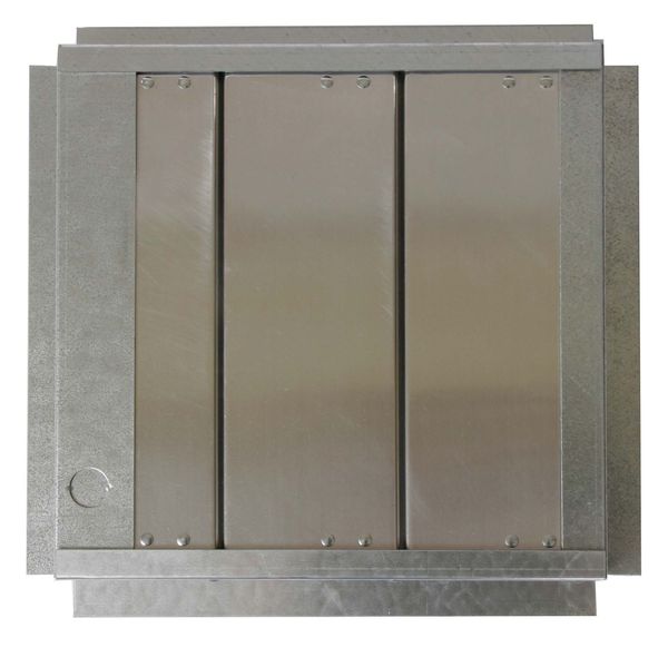 Damper, Roof Mount, Exh Only, 11 1/2 Sq
