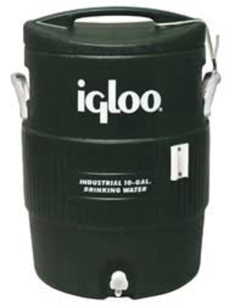 Beverage Cooler, 10 gal., Green