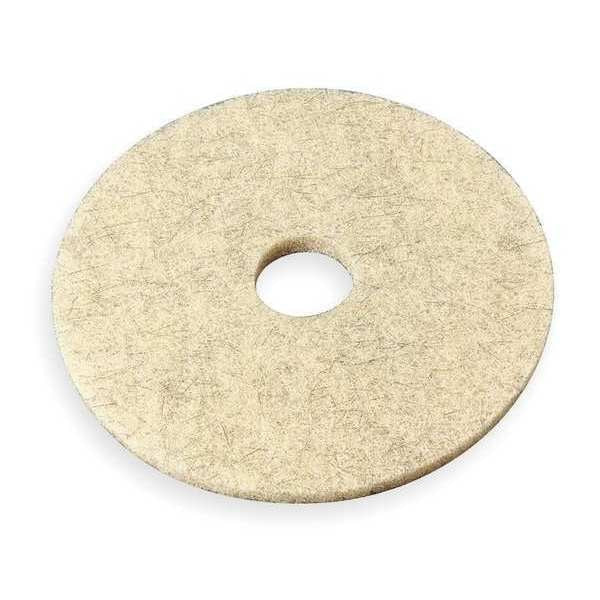 Burnishing Pad, 20 In, Tan, PK5