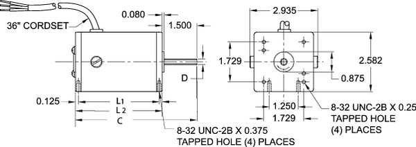 DC Mtr, PM, TENV, 1/44 HP, 1800rpm, 12/24VDC