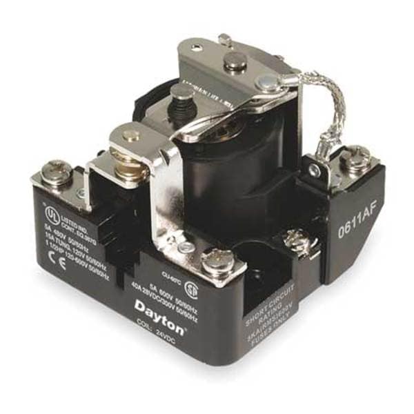Open Power Relay, Surface Mounted, SPDT, 120V AC, 5 Pins, 1 Poles