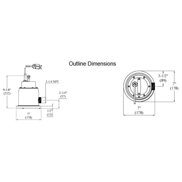 Pump Utility, 1/4 HP