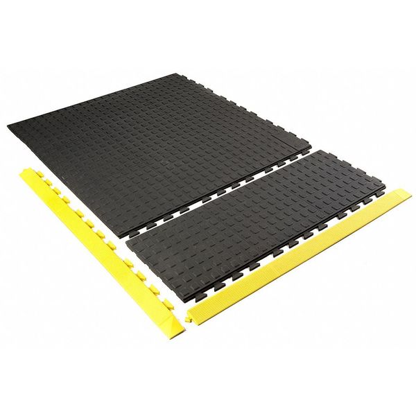 Ramp Edge with Corner Polyurethane 3 ft 3 in 2 in 5/8 in