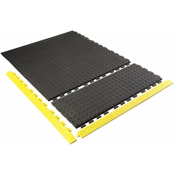 Ramp Edge with Corner Polyurethane 3 ft 3 in 2 in 5/8 in