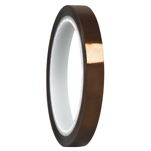 Film Tape, Polyimide, Gold, 1/4 In x 36 Yd