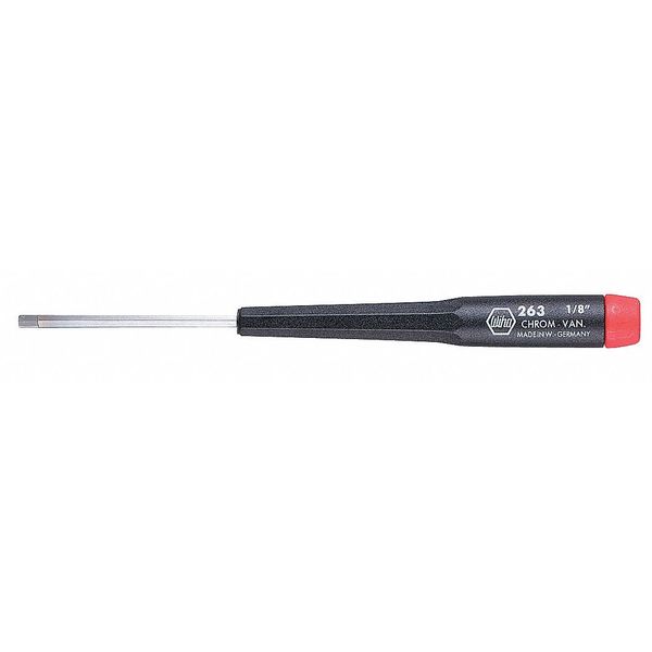 Precision Hex Screwdriver 3/32 in Round