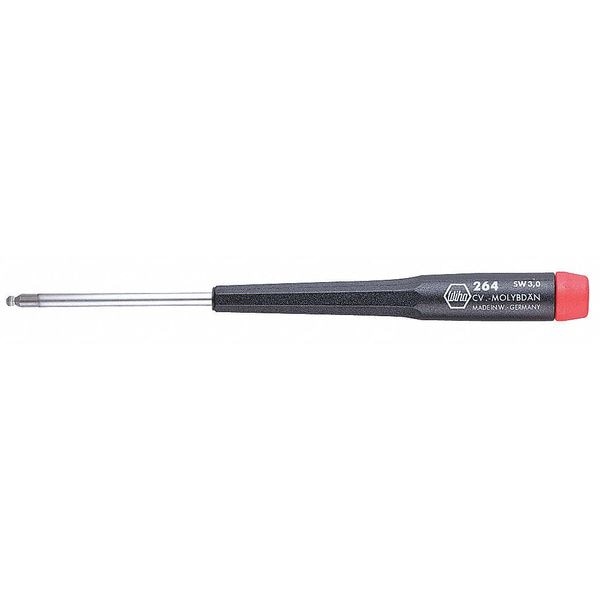 Precision Hex Screwdriver 5/32 in Round