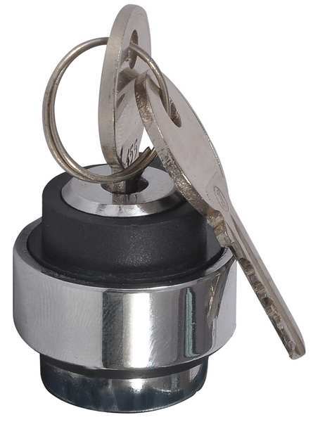 Non-Illum Selector Swtch, 22mm, 3 Pos, Keyd