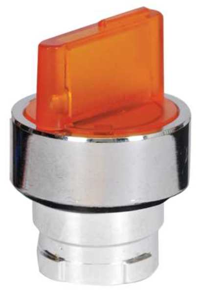 Illum Selector Switch, 2 Pos, 22mm, Yellow