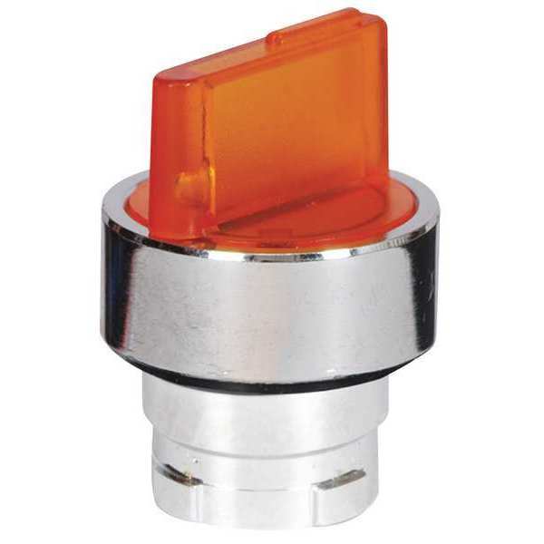 Illum Selector Switch, 3 Pos, 22mm, Yellow