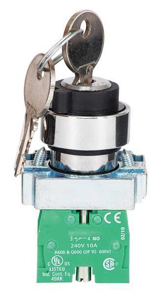 Non-Illum Selectr Swtch, Cntr Key Removal