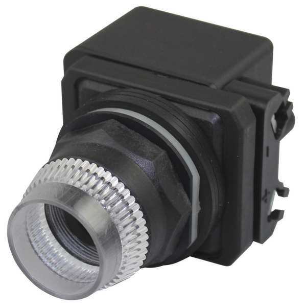 Illuminated Push Button Operator, 30 mm, Clear