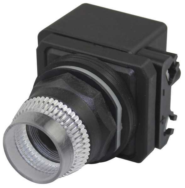Illuminated Push Button Operator, 30 mm, Clear