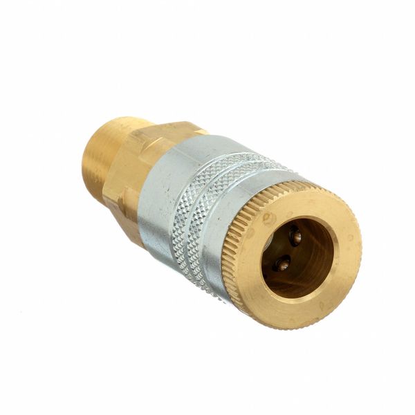 Coupler Body, Brass, 1/2 In. Pipe, 110 cfm
