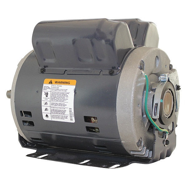 Capacitor-Start/Run General Purpose Motor, 2 HP, 115/230V AC Voltage, 56H Frame, 1,725 Nameplate RPM