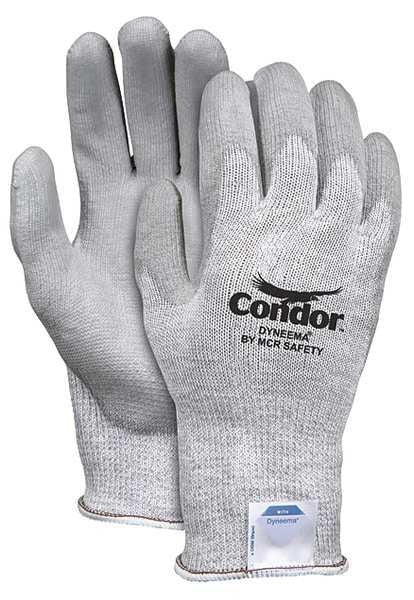 Cut Resistant Coated Gloves, A5 Cut Level, Polyurethane, S, 1 PR