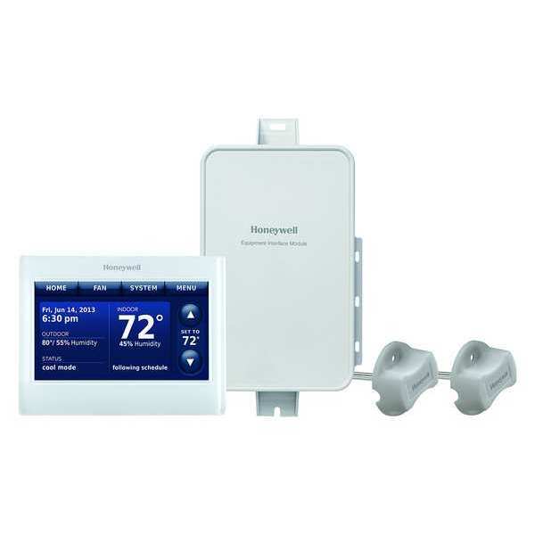 Low Voltage Thermostat, 7 Programs, 4 Heat Pump or 3 Conventional H 2 C, Hardwired
