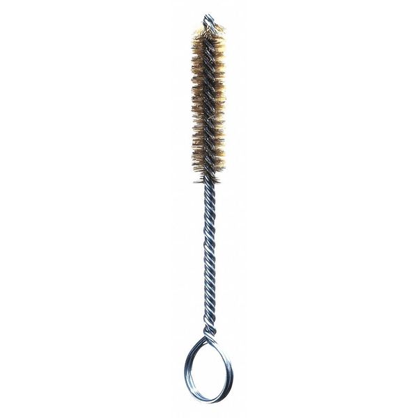 Hvy Duty Tube Brush, .006, Brass, 3/4