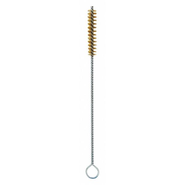 Mini Twisted Brush, Brass, 3/32