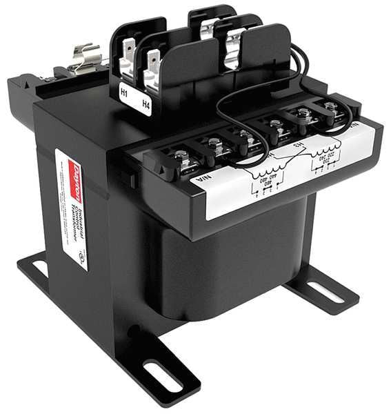 Control Transformer, 1.5kVA, 7.18 In. H