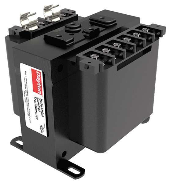 Control Transformer, 100VA, 3.62 In. H